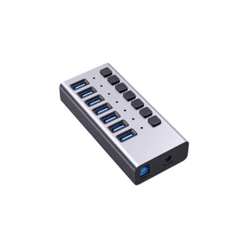 7端口5Gbps速率36瓦供电USB 3.0集线器