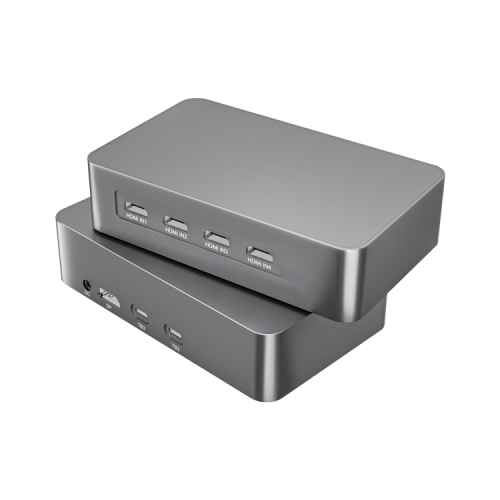 TB3 40Gbps 4CH HDMI Input Capture to1080P60 Portable for Mac Laptop