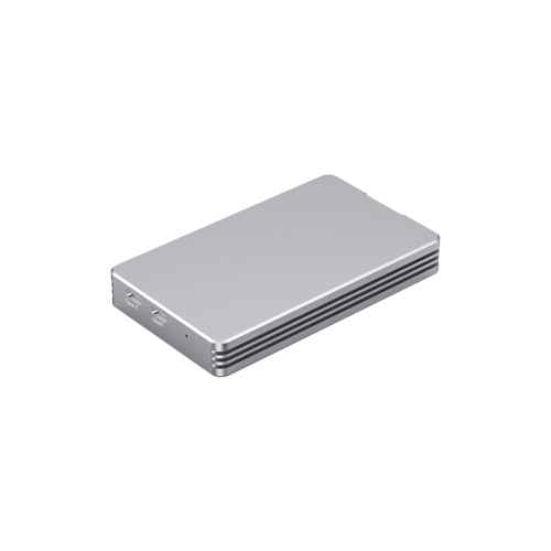 双接口 Thunderblot 3 和 Type-C型 便携式 M.2 NVME SSD硬盘盒