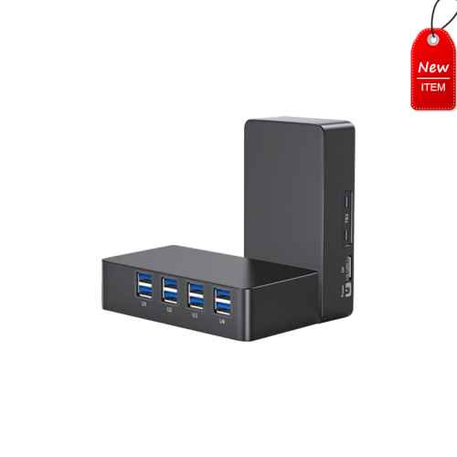8端口5Gbps速率65瓦供电雷电3USB集线器
